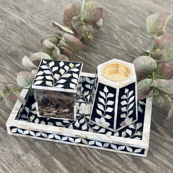 Zahra Acrylic Burner Set