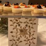 FLORAL ACRYLIC CAKE STAND