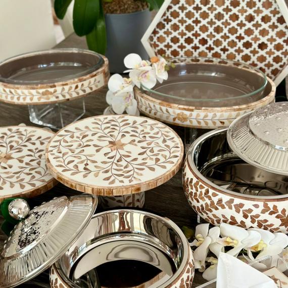 Floral Heat Keeper Hot Pot