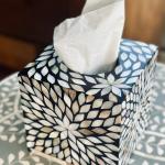 Petal Pearl tissue box