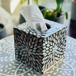 Petal Pearl tissue box